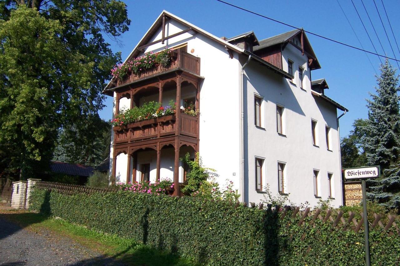 Ferienwohnung Privathaus Wehle Kurort Gohrisch Exterior foto